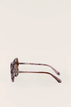 Ba&Sh gafas gafas de sol hexagonales PINK Best