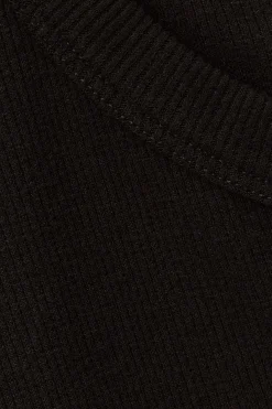 Ba&Sh GIULIA T-SHIRT NEGRO