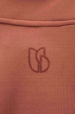 Ba&Sh GLADYS chaleco de cuello alto PINK Sale