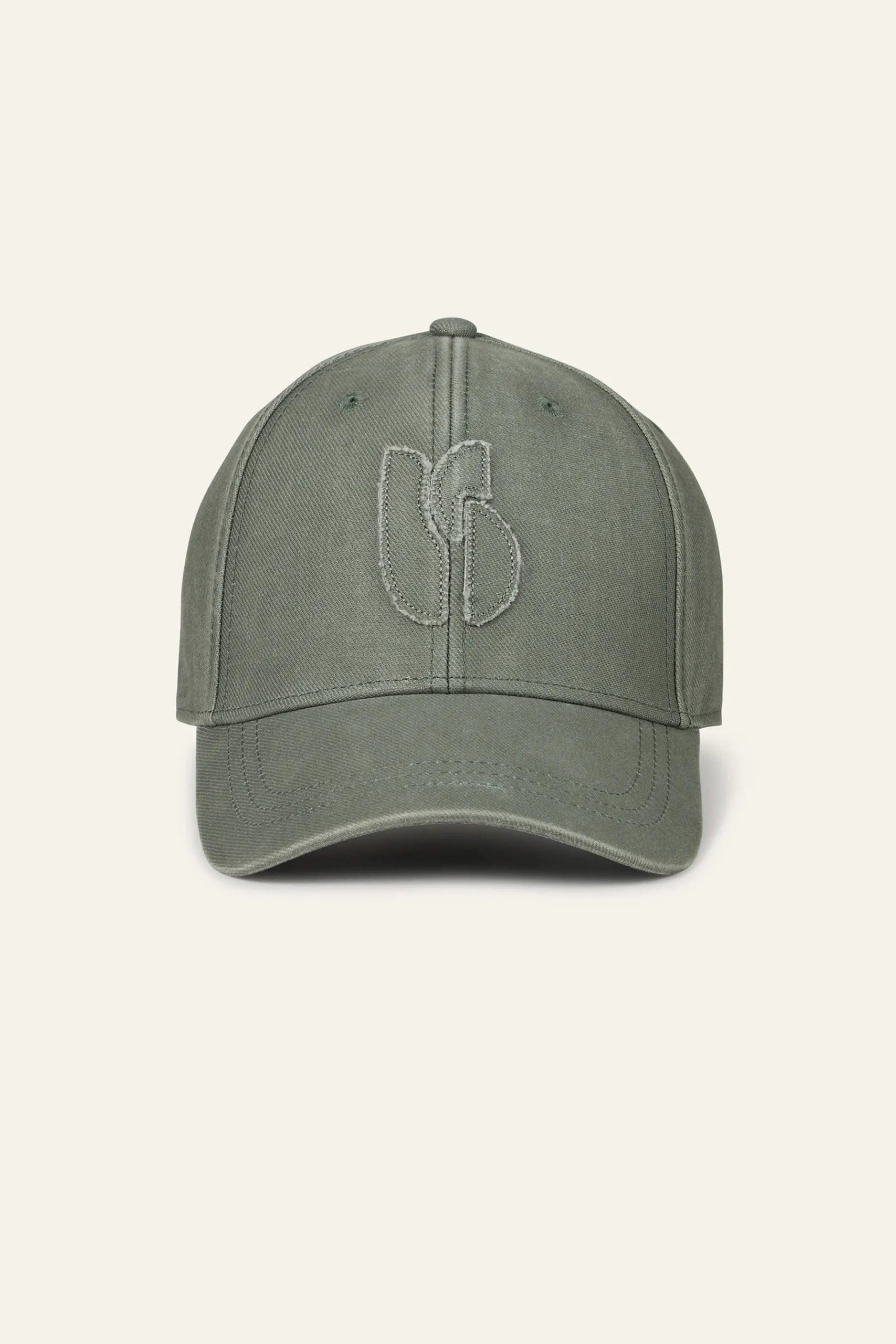 Ba&Sh HALYCE gorra de algodón VERDE Outlet