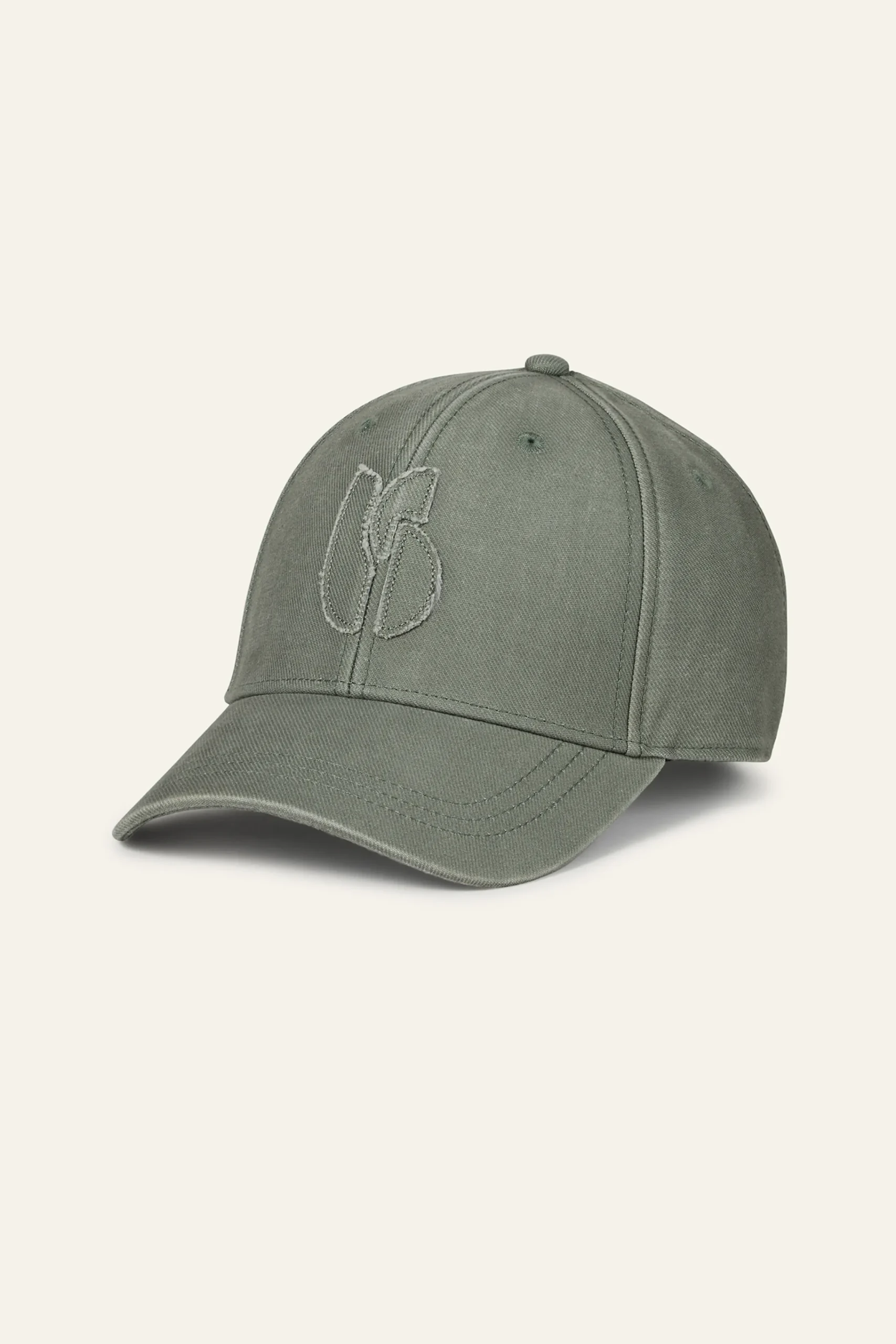 Ba&Sh HALYCE gorra de algodón VERDE Outlet