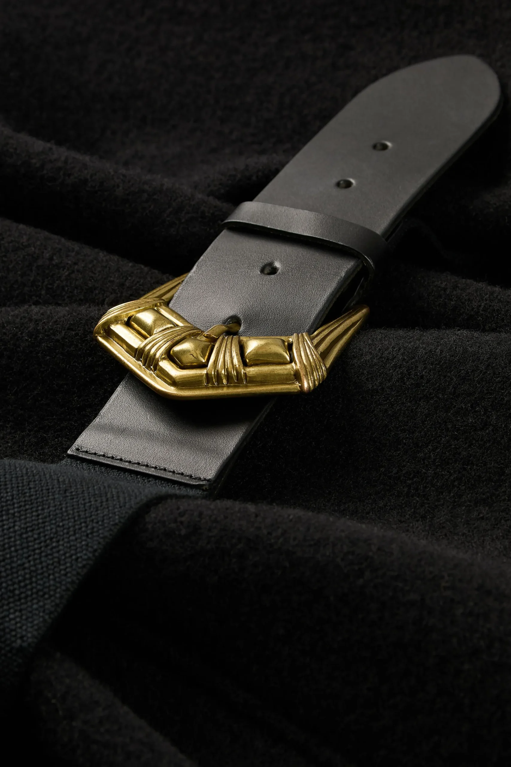 Ba&Sh HINI capa con mangas acampanadas NEGRO Outlet