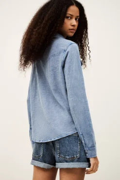 Ba&Sh ICARE camiseta de punto AZUL Best