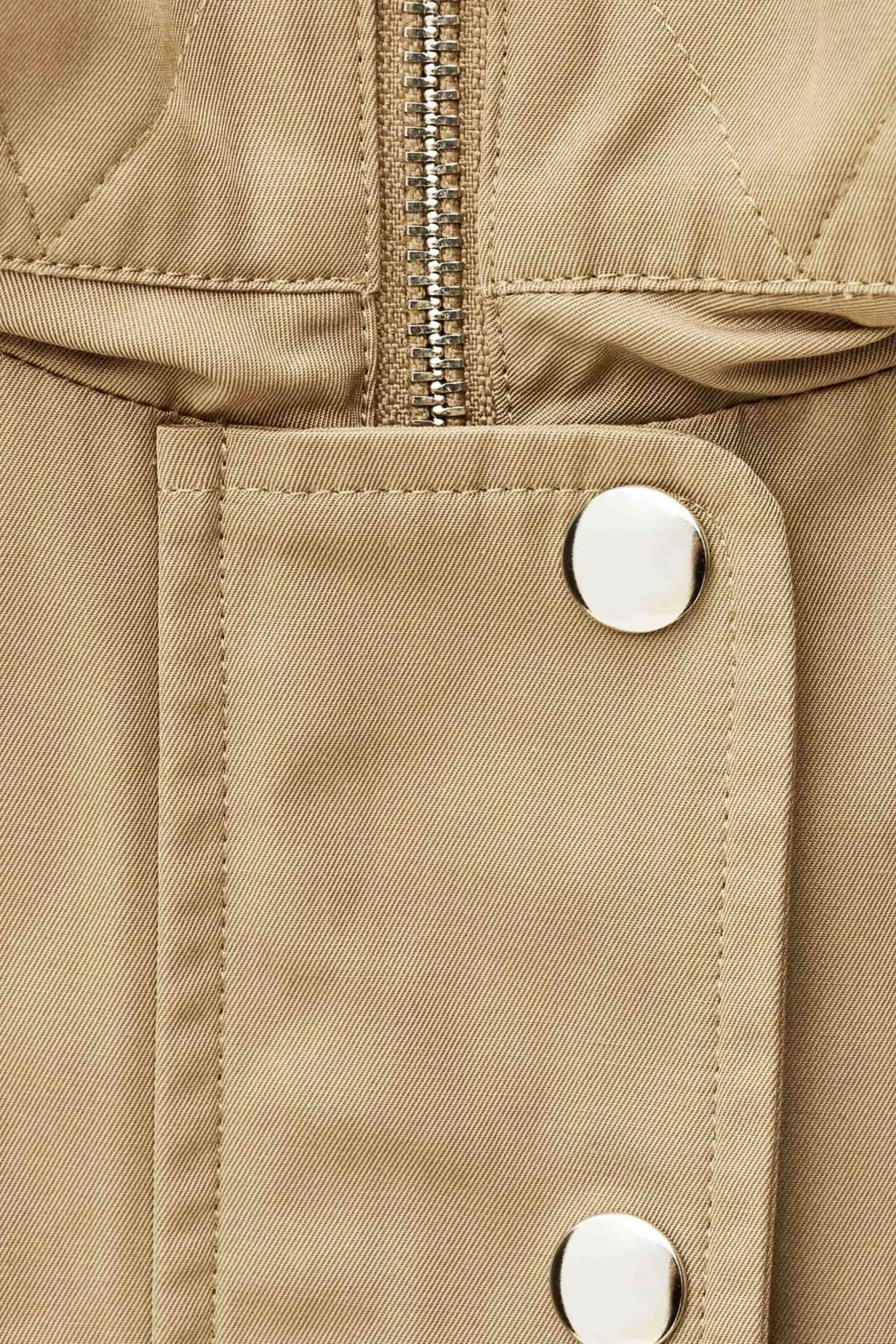 Ba&Sh ILIO parka larga con cinturón MARRON Outlet