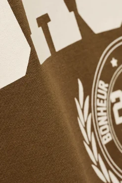 Ba&Sh IONI short-sleeved T-shirt MARRON Sale