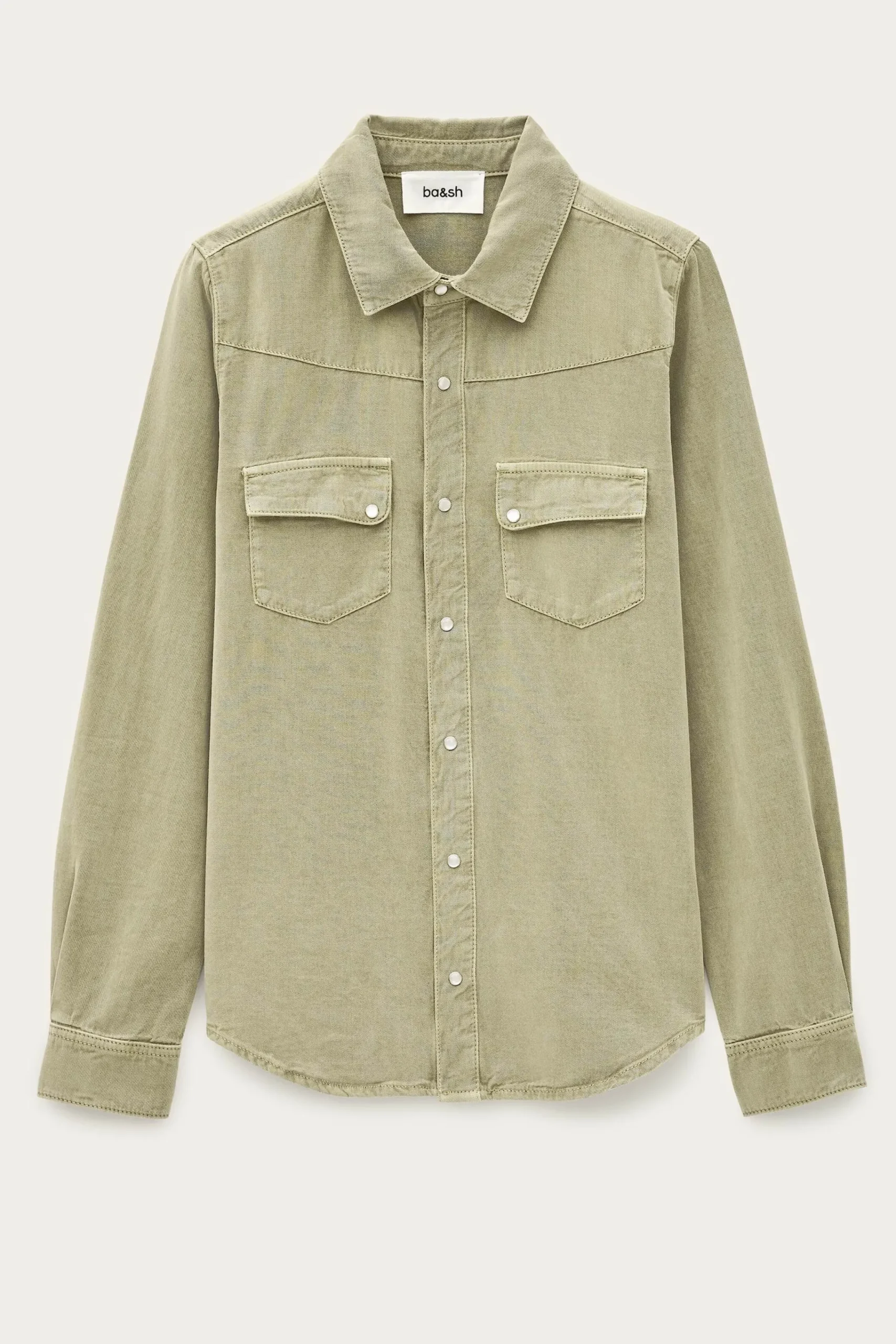 Ba&Sh JADA SHIRT VERDE Best