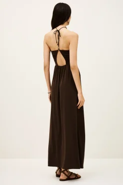 Ba&Sh JEA maxi dress MARRON New
