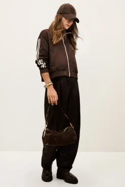Ba&Sh JIMI chaqueta de jogging MARRON New