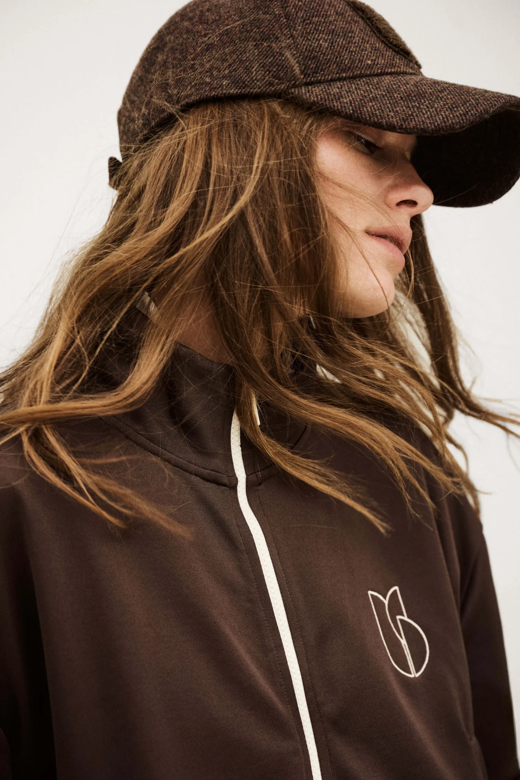 Ba&Sh JIMI chaqueta de jogging MARRON New