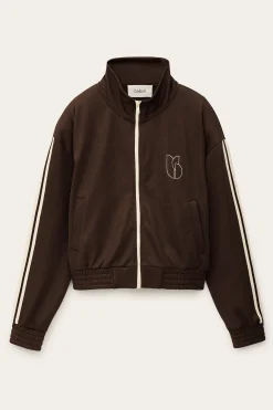 Ba&Sh JIMI chaqueta de jogging MARRON New