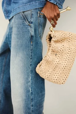 Ba&Sh JUNE BAG ECRU Hot