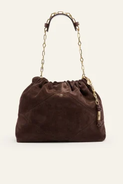 Ba&Sh JUNE bolsa de gran formato MARRON Outlet