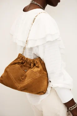 Ba&Sh JUNE bolso de mano MARRON