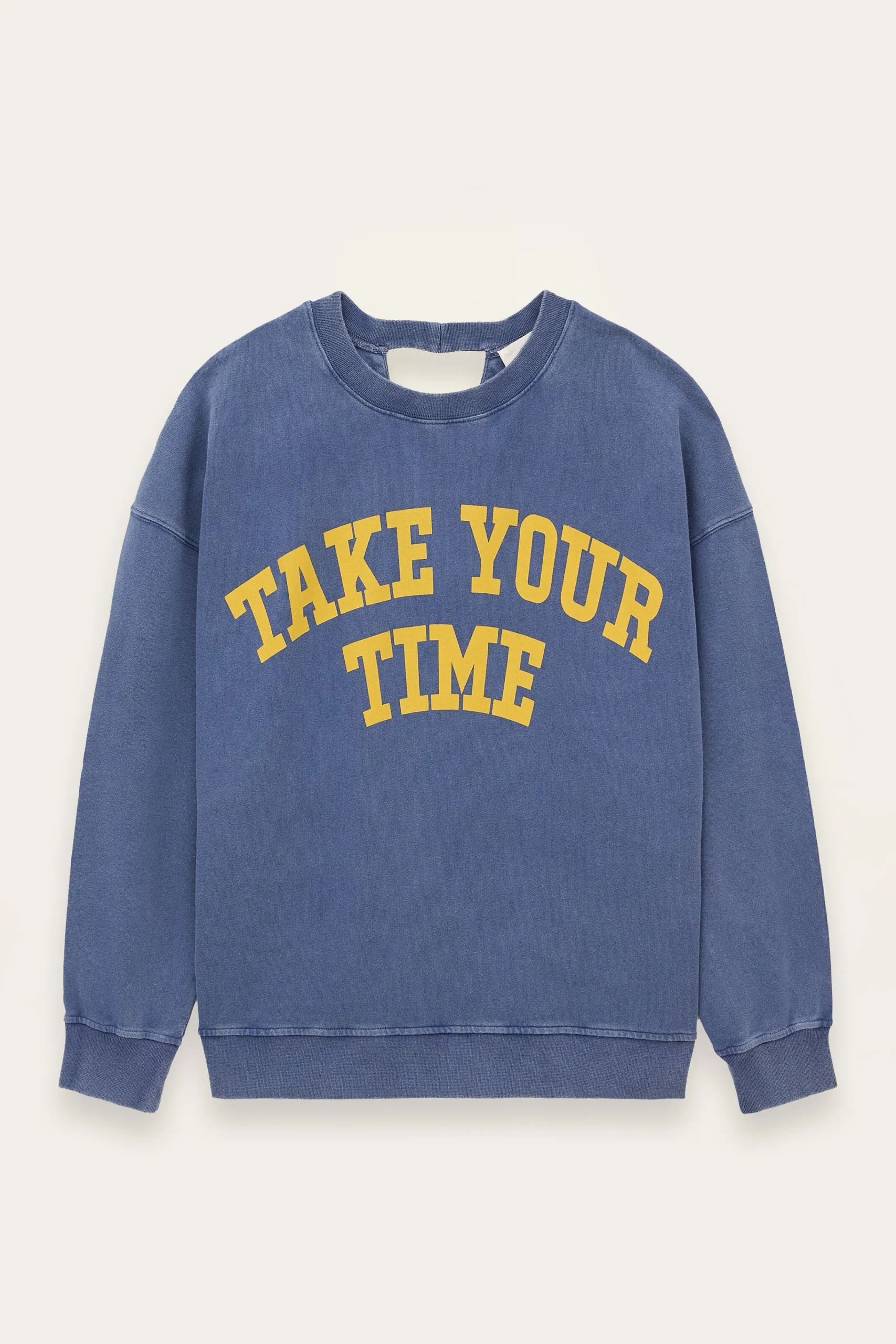 Ba&Sh KEYRA sudadera de algodón oversize AZUL Discount