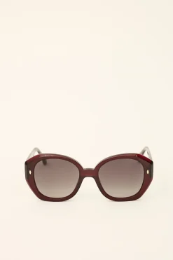 Ba&Sh LENITA gafas de sol ROJO Sale