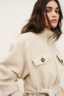 Ba&Sh LERICA COAT BEIGE Outlet