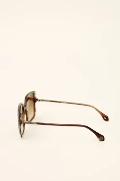 Ba&Sh LIANE gafas de sol cuadradas MARRON Outlet