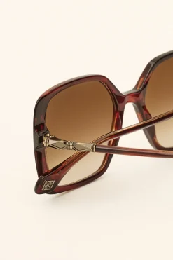 Ba&Sh LIANE gafas de sol cuadradas MARRON Outlet