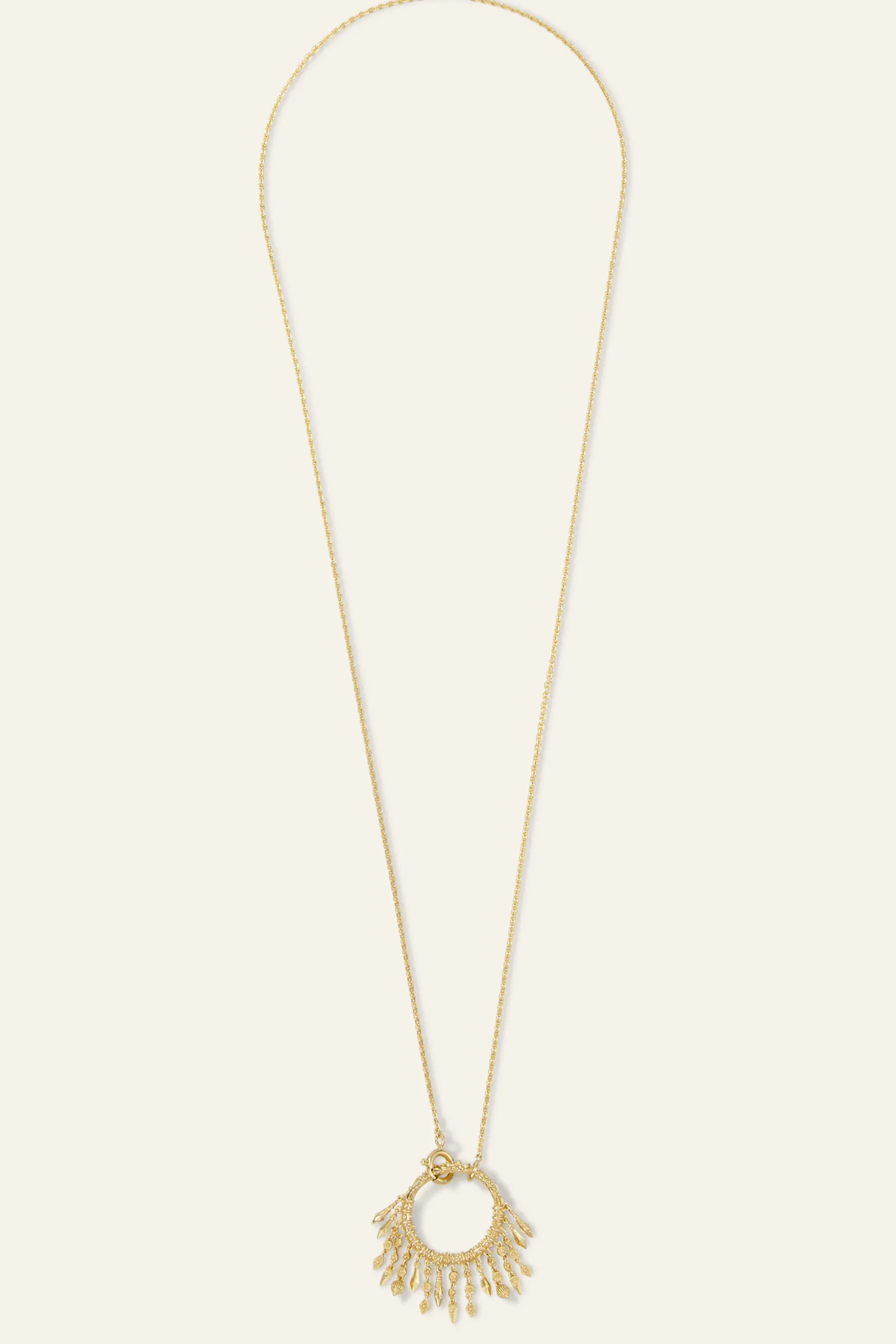 Ba&Sh LINA collar largo con aro ORO Clearance