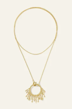 Ba&Sh LINA collar largo con aro ORO Clearance