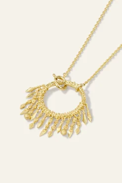 Ba&Sh LINA collar largo con aro ORO Clearance