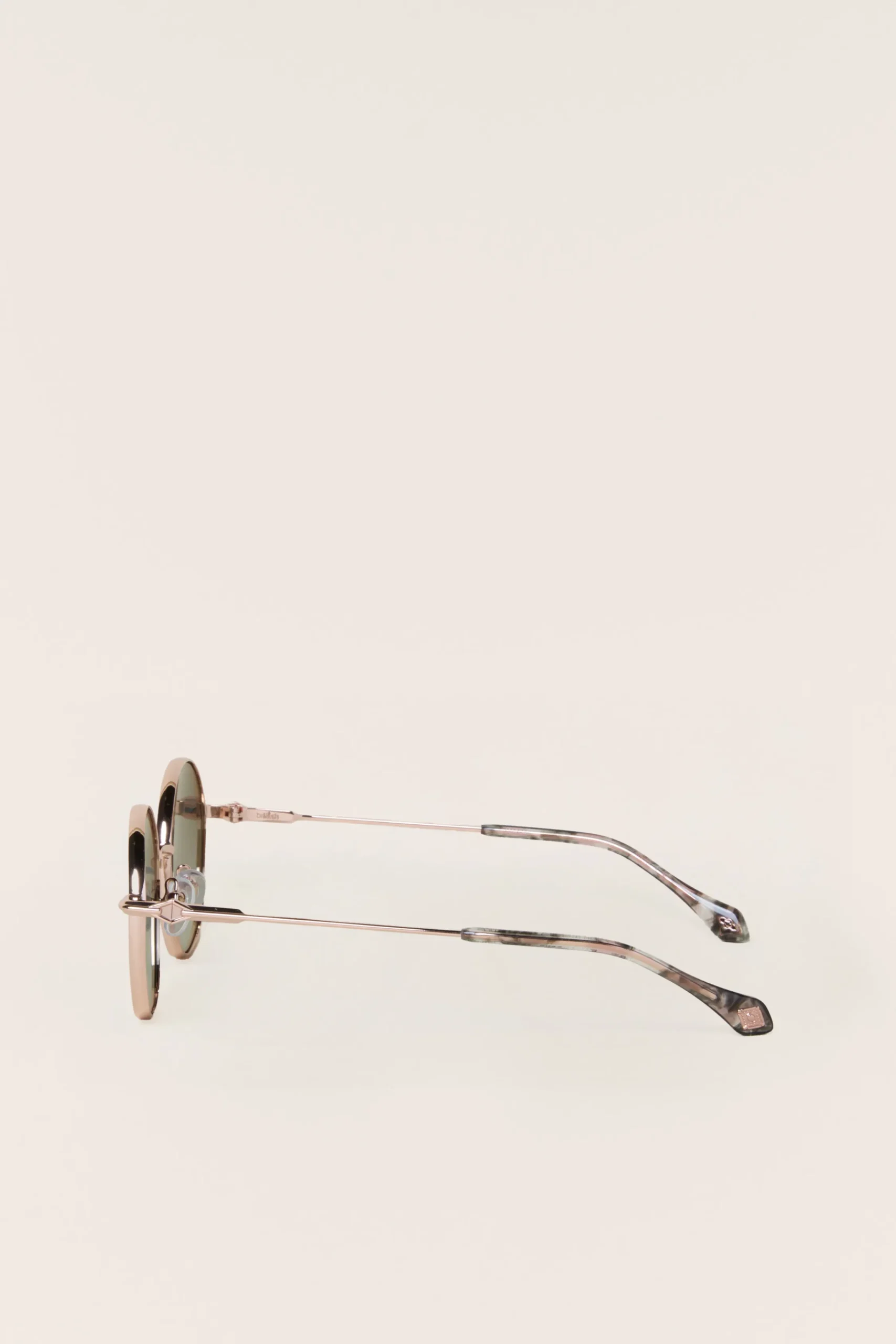 Ba&Sh LIORA gafas de sol de metal VERDE Best