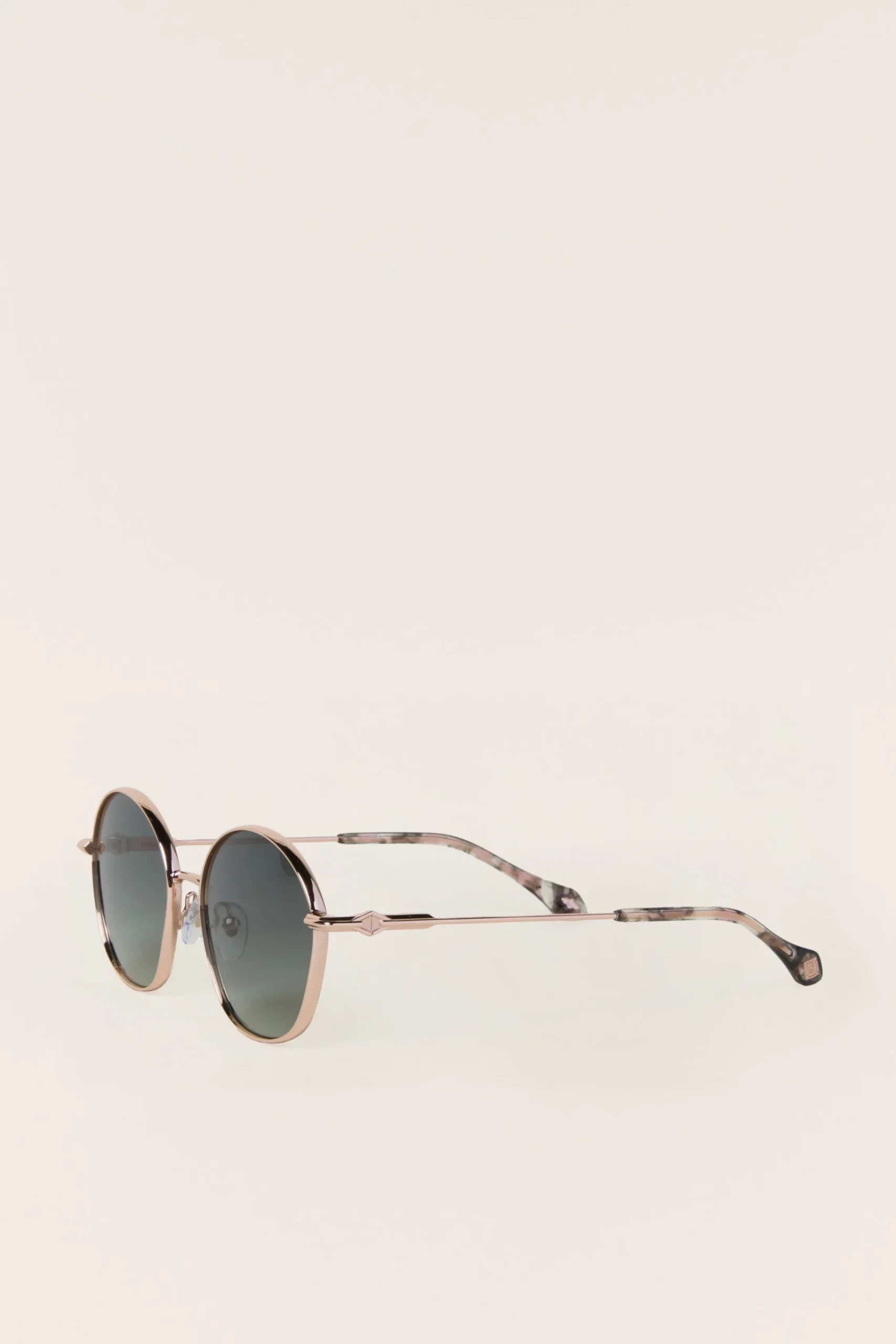 Ba&Sh LIORA gafas de sol de metal VERDE Best