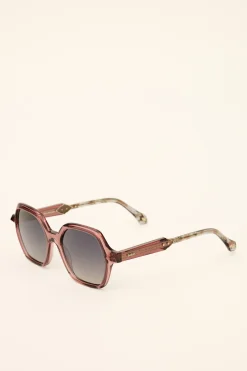Ba&Sh LIZBET gafas de sol hexagonales PINK Outlet