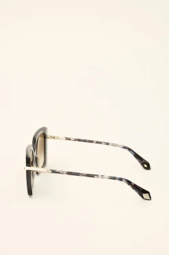 Ba&Sh LUCILE gafas de sol cuadradas AZUL New