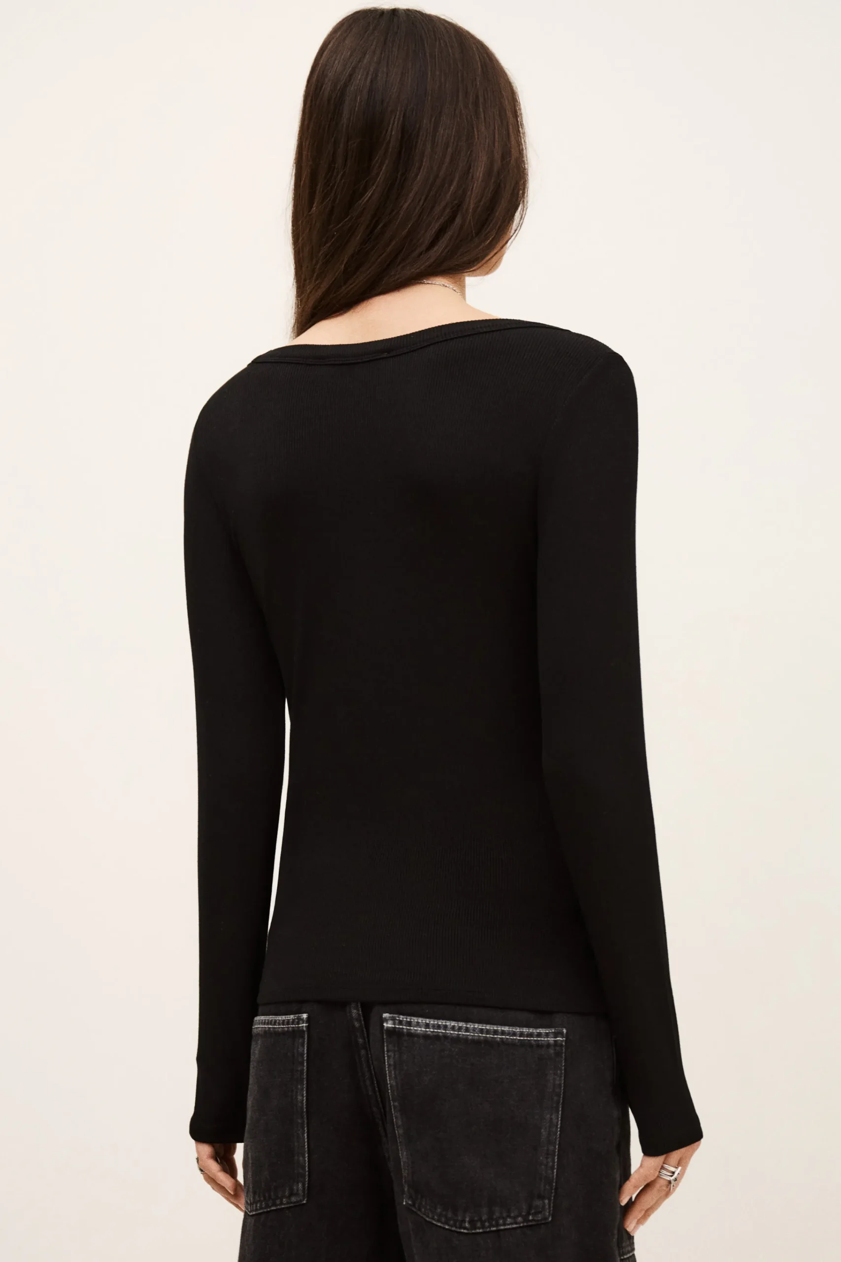 Ba&Sh LUISA T-SHIRT NEGRO