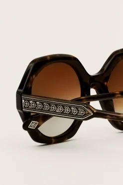 Ba&Sh LUNY GLASSES MARRON Best