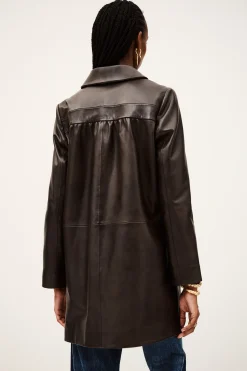 Ba&Sh MADIE /4-length coat MARRON