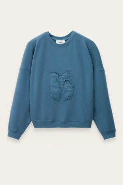 Ba&Sh MAIA SWEATSHIRT AZUL