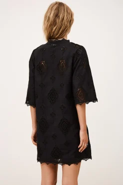 Ba&Sh MALO vestido corto NEGRO Clearance