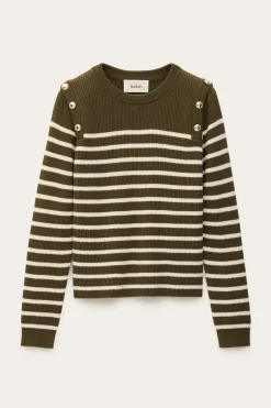 Ba&Sh MATIO JUMPER VERDE Discount