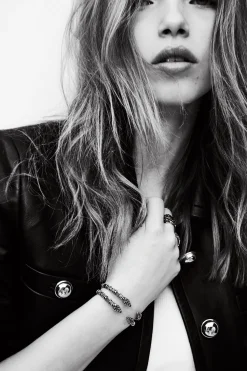 Ba&Sh MATTY pulsera tipo brazalete GRIS Sale