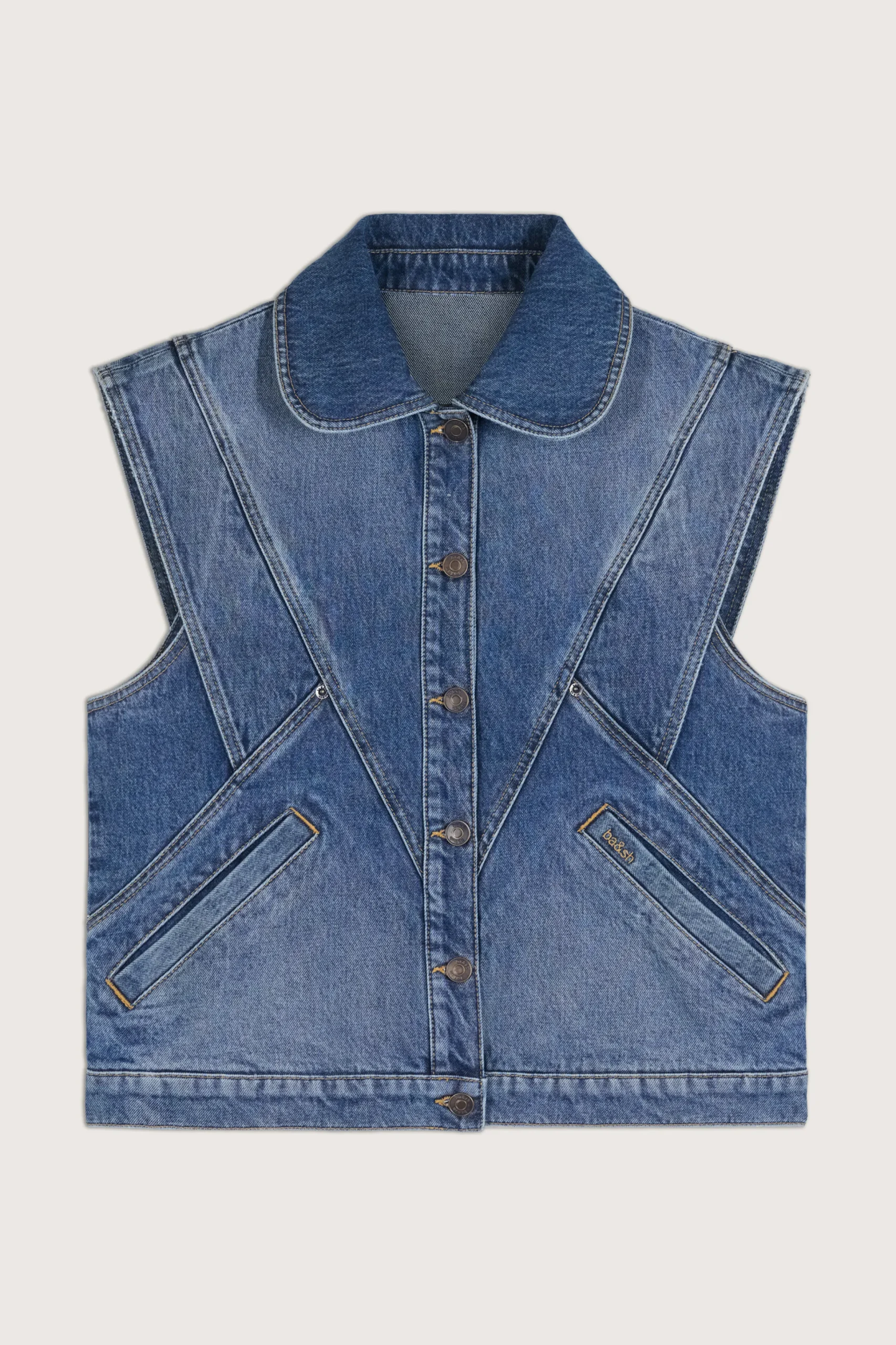 Ba&Sh MAX CHAQUETA AZUL Sale