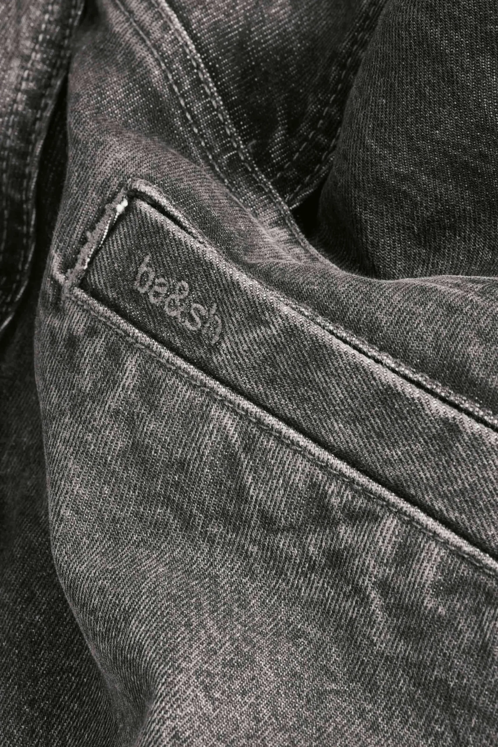 Ba&Sh MAX chaqueta vaquera oversize NEGRO Sale