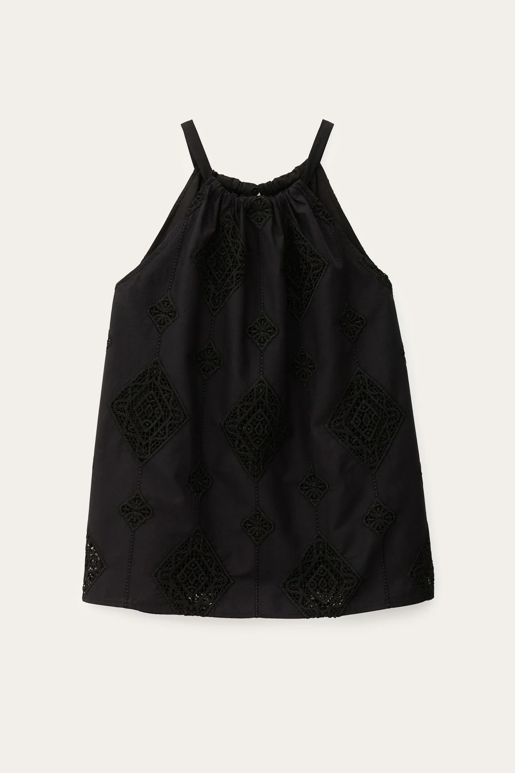 Ba&Sh MAXI top de tirantes NEGRO Hot