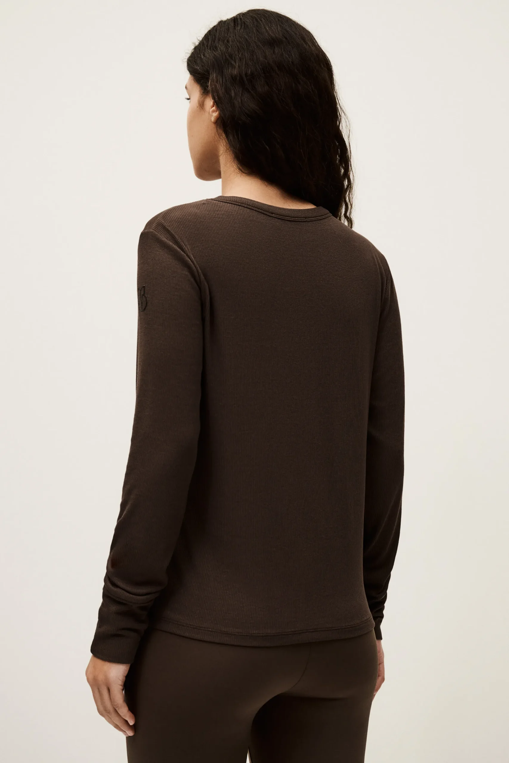Ba&Sh MICHA camiseta de manga larga MARRON Best
