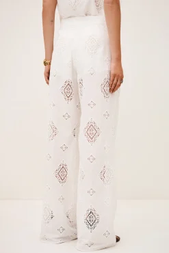 Ba&Sh MIKE pantalón ancho € 245 ECRU