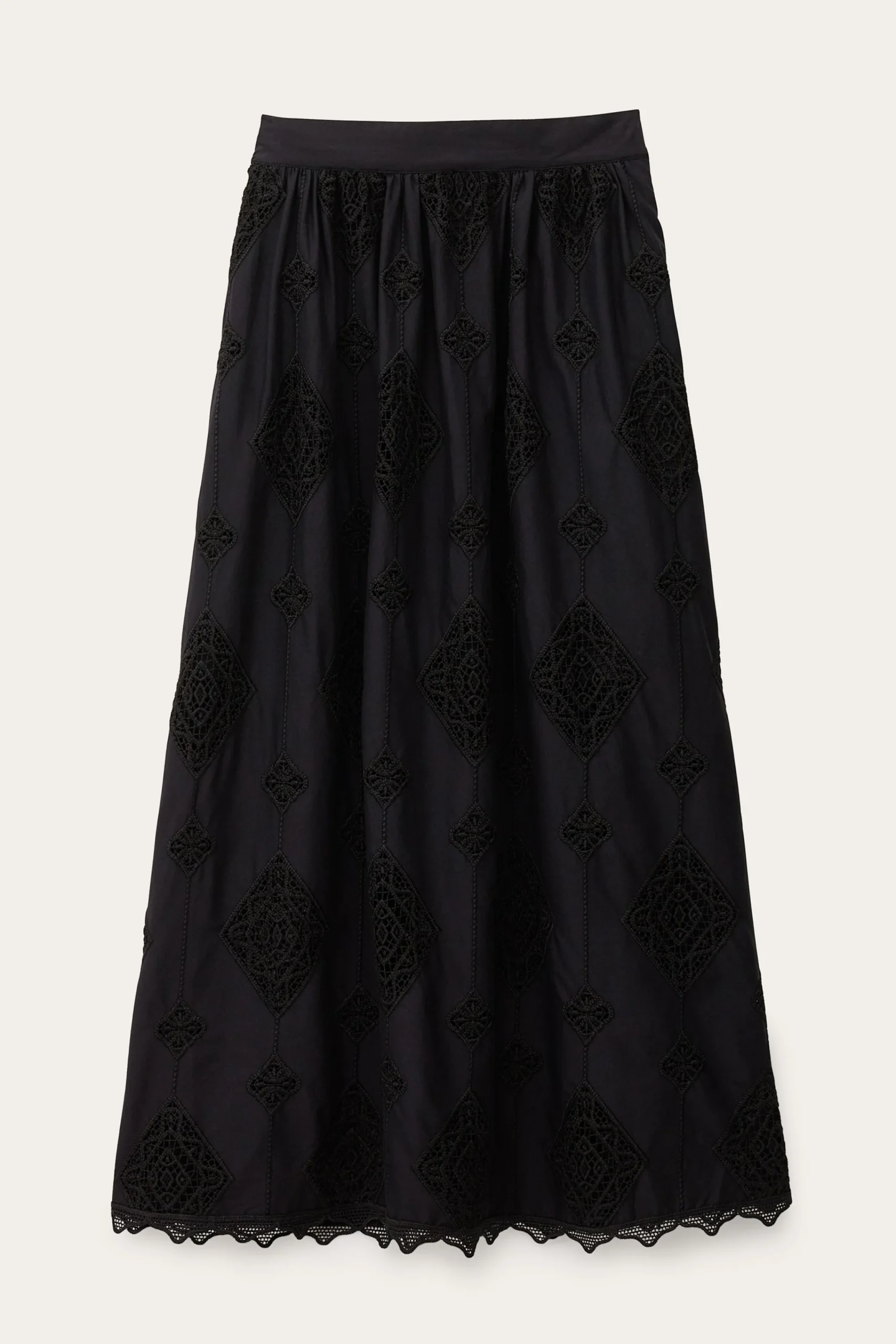 Ba&Sh MONA falda larga NEGRO Online