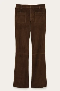 Ba&Sh MOSSI wide-leg trousers MARRON Clearance