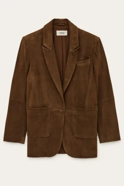 Ba&Sh MOSTY chaqueta tipo blazer MARRON