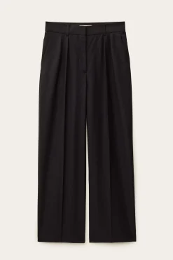 Ba&Sh NANI pantalón ancho de lana € 225 € 157,50 AZUL Clearance