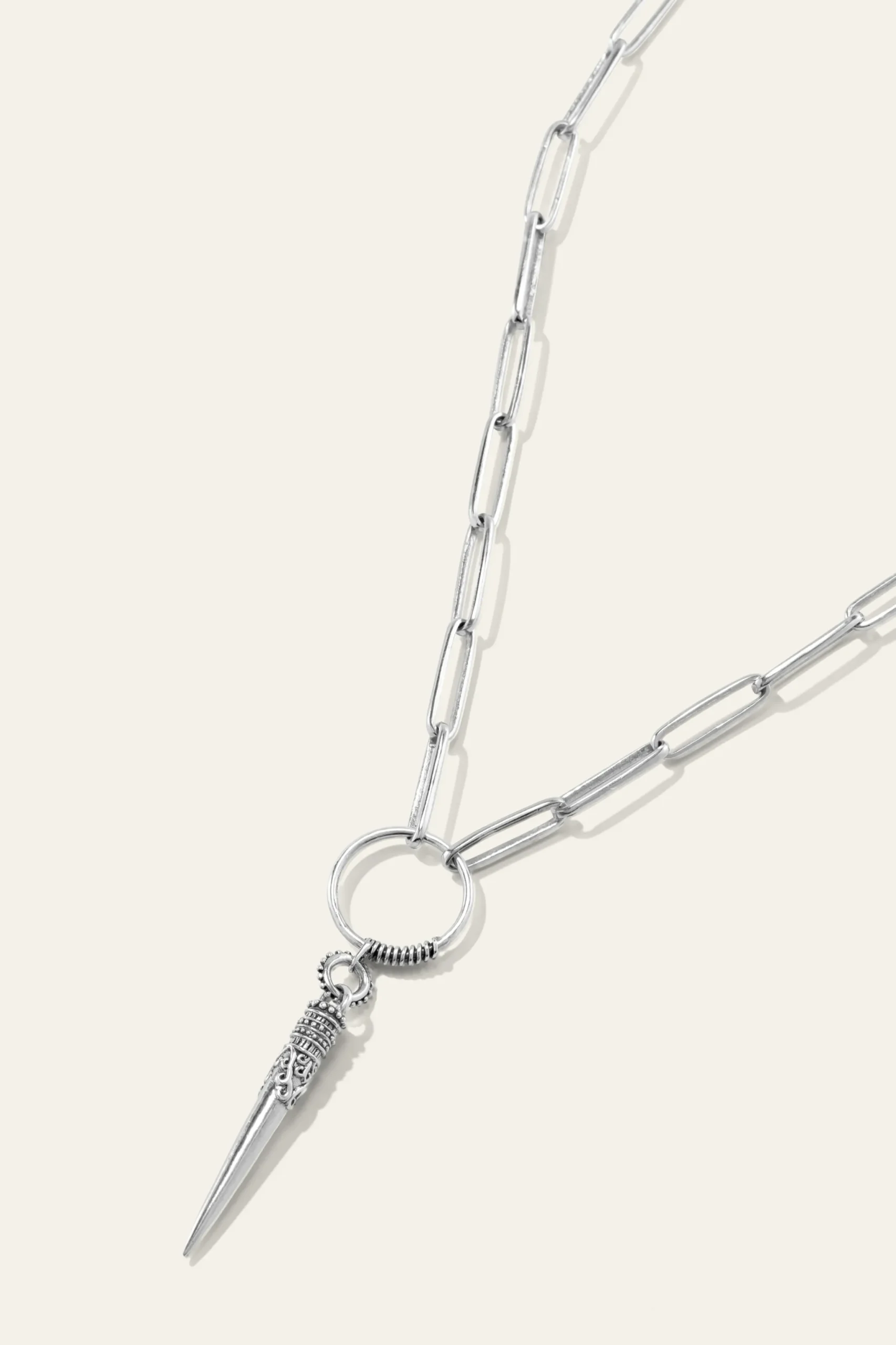 Ba&Sh NAOKI collar de plata GRIS Hot