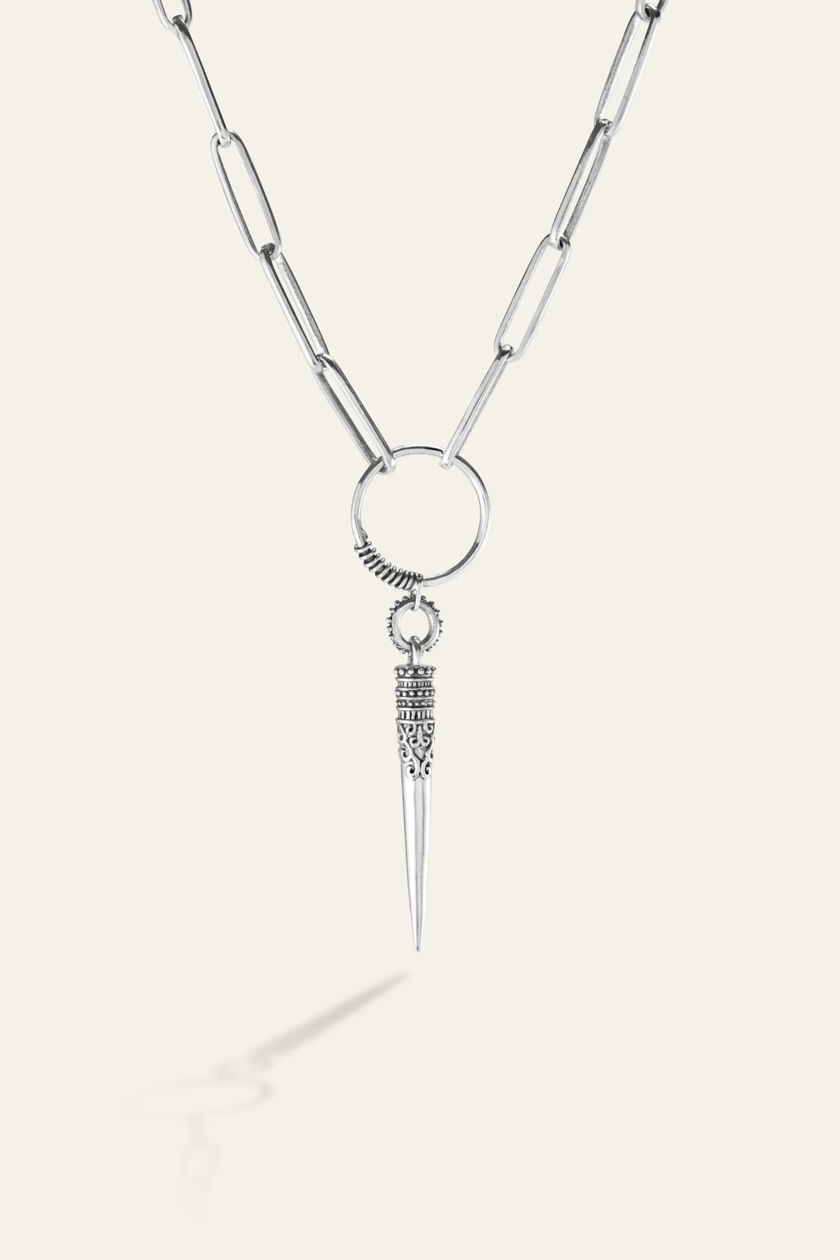 Ba&Sh NAOKI collar de plata GRIS Hot