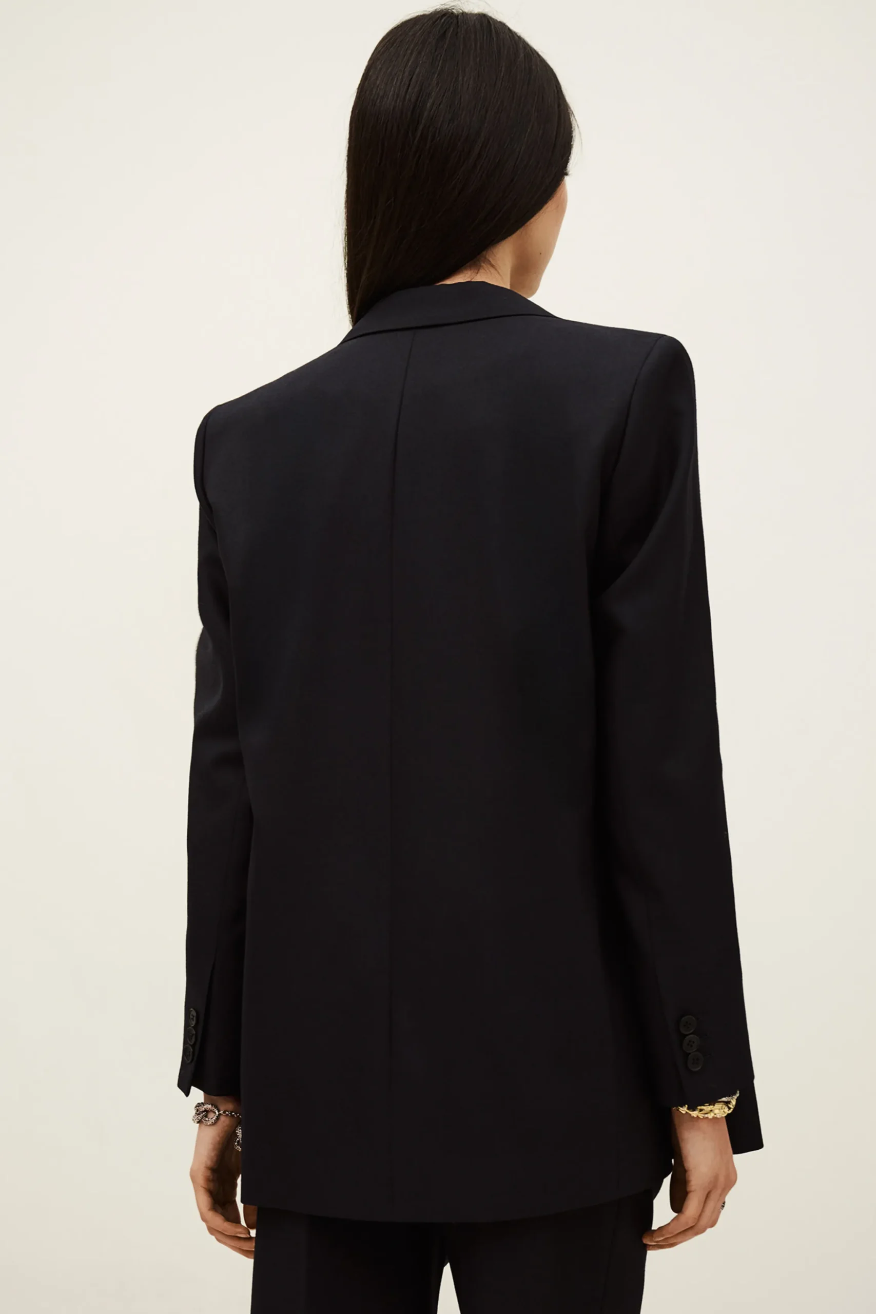 Ba&Sh NISHA blazer recta traje AZUL Hot