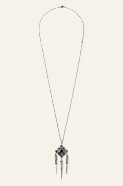 Ba&Sh NOOR collar de estilo étnico GRIS Clearance
