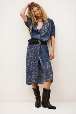 Ba&Sh NORMA DRESS AZUL Best